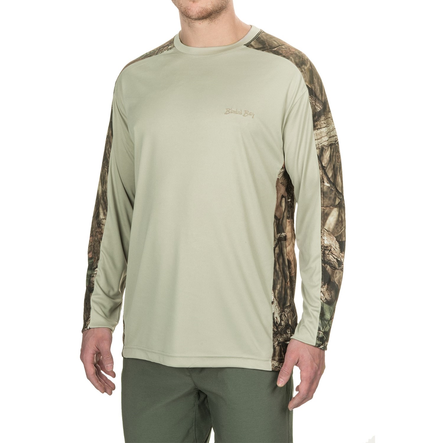 Bimini Bay Pieced Camo T-Shirt - UPF 30, Long Sleeve (For Men)