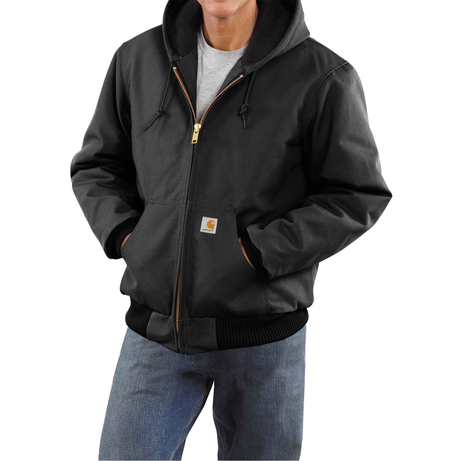 Carhartt Active Duck Jacket - Flannel-Lined, Factory Seconds (For Tall Men)