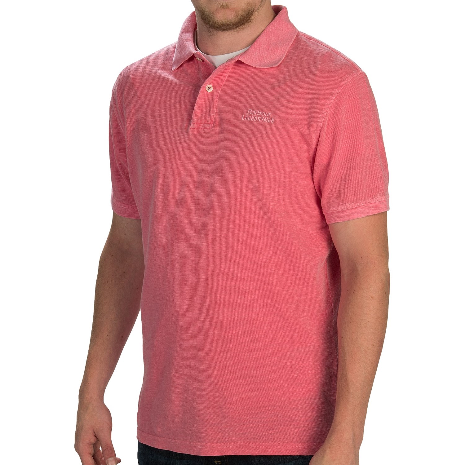 Barbour Flow Laundered Polo Shirt - Short Sleeve (For Men)