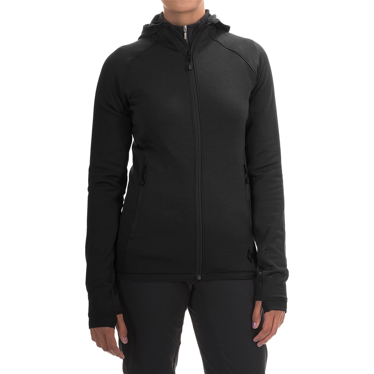 Black Diamond Equipment Compound Hooded Jacket - Polartec® Power Stretch® (For Women)