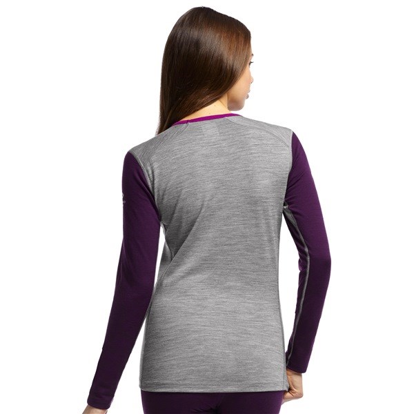 Icebreaker BodyFit 200 Oasis Merino Base Layer Top - UPF 30+, Long Sleeve (For Women)