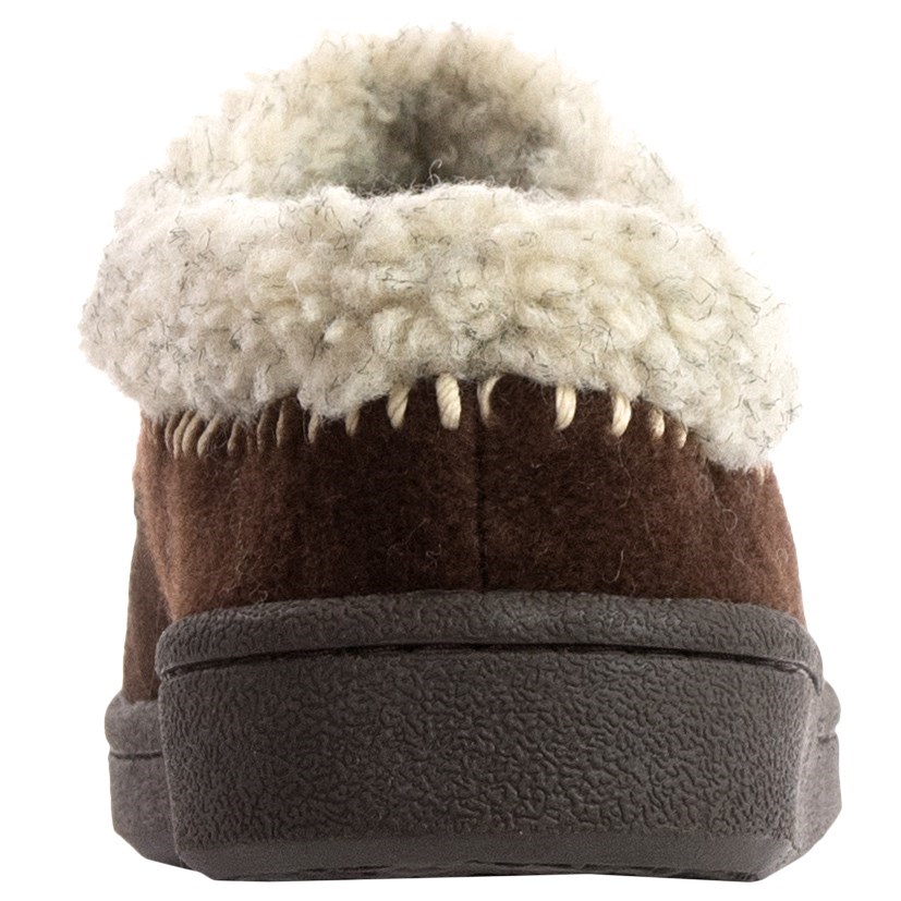 Clarks Whipstitch Clog Slippers - Fleece Lined (For Women)