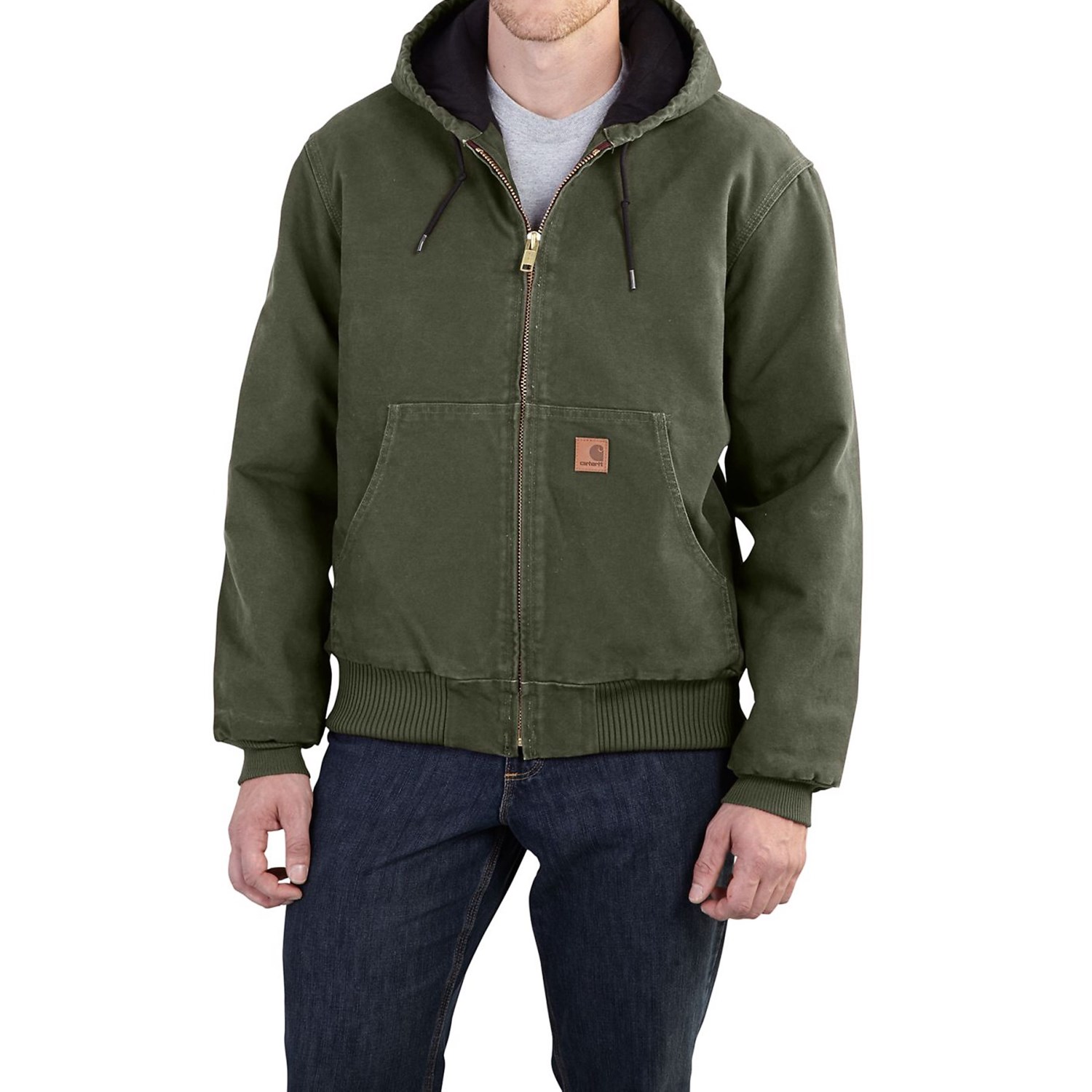 Carhartt Sandstone Active Jacket - Washed Duck, Factory Seconds (For Men)