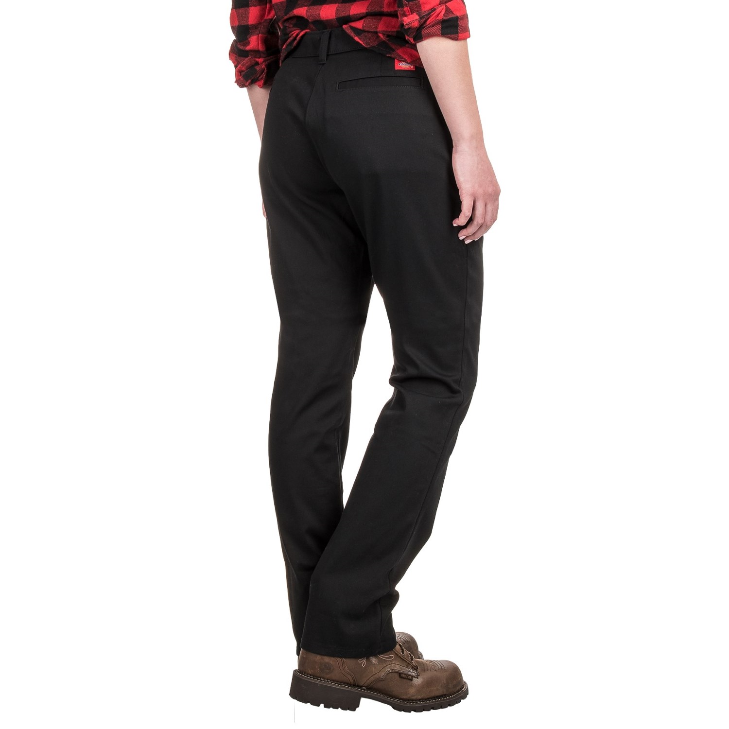 Dickies Curvy Fit Twill Pants - Straight Leg (For Women)