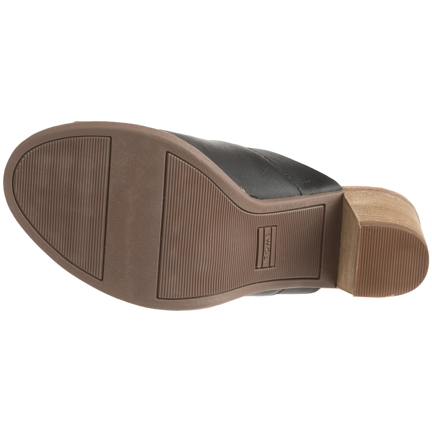 TOMS Majorica Perforated Suede Mules - Peep Toe (For Women)