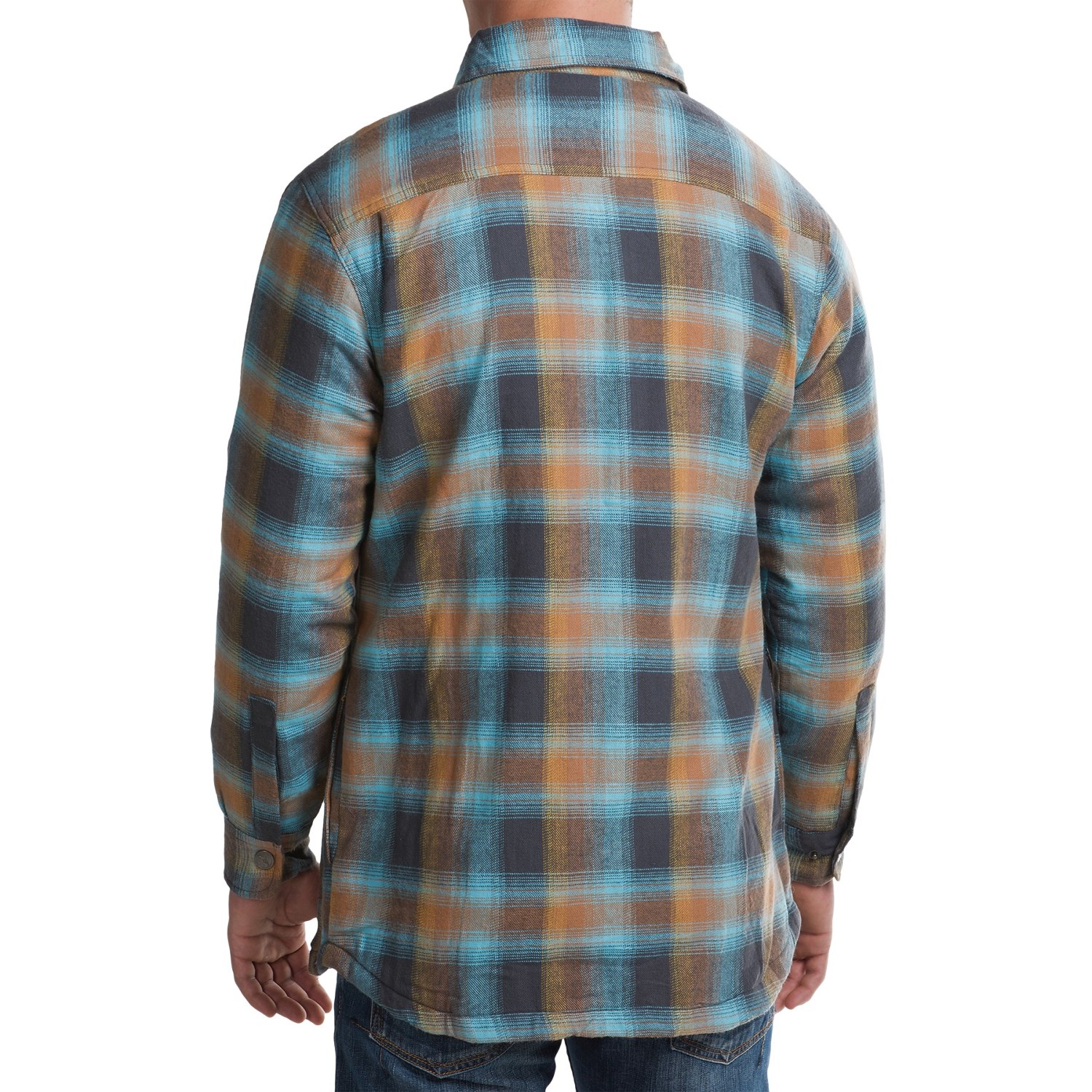 Pacific Trail Thermal-Lined Flannel Shirt Jacket - Snap Front (For Men)