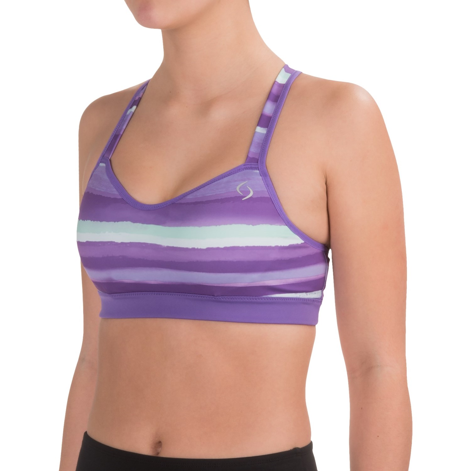 Brooks UpRise Crossback Sports Bra - Medium Impact (For Women)