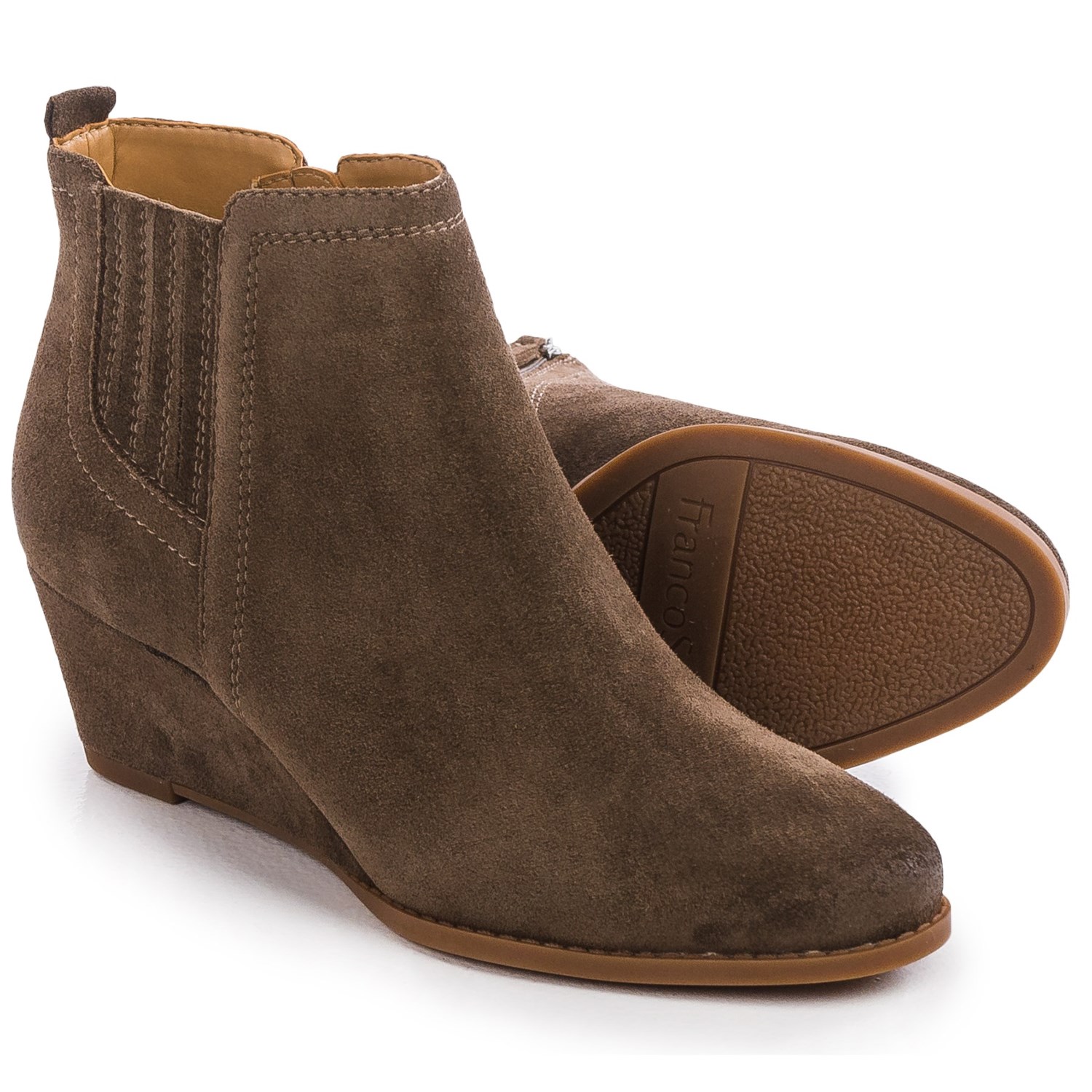 Franco Sarto Welton Wedge Boots - Suede (For Women)