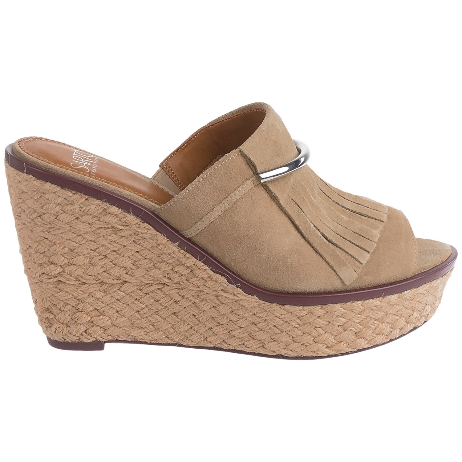 Franco Sarto Candace Sandals - Nubuck, Wedge Heel (For Women)