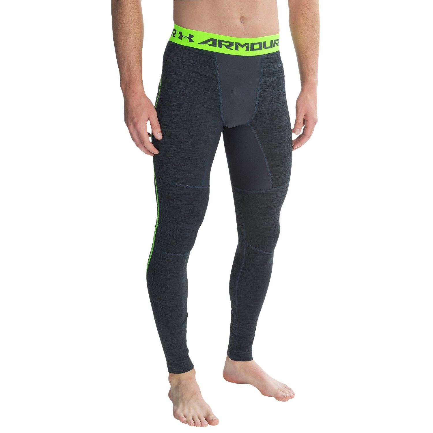 Under Armour ColdGear® Armour Twist Compression Leggings (For Men)