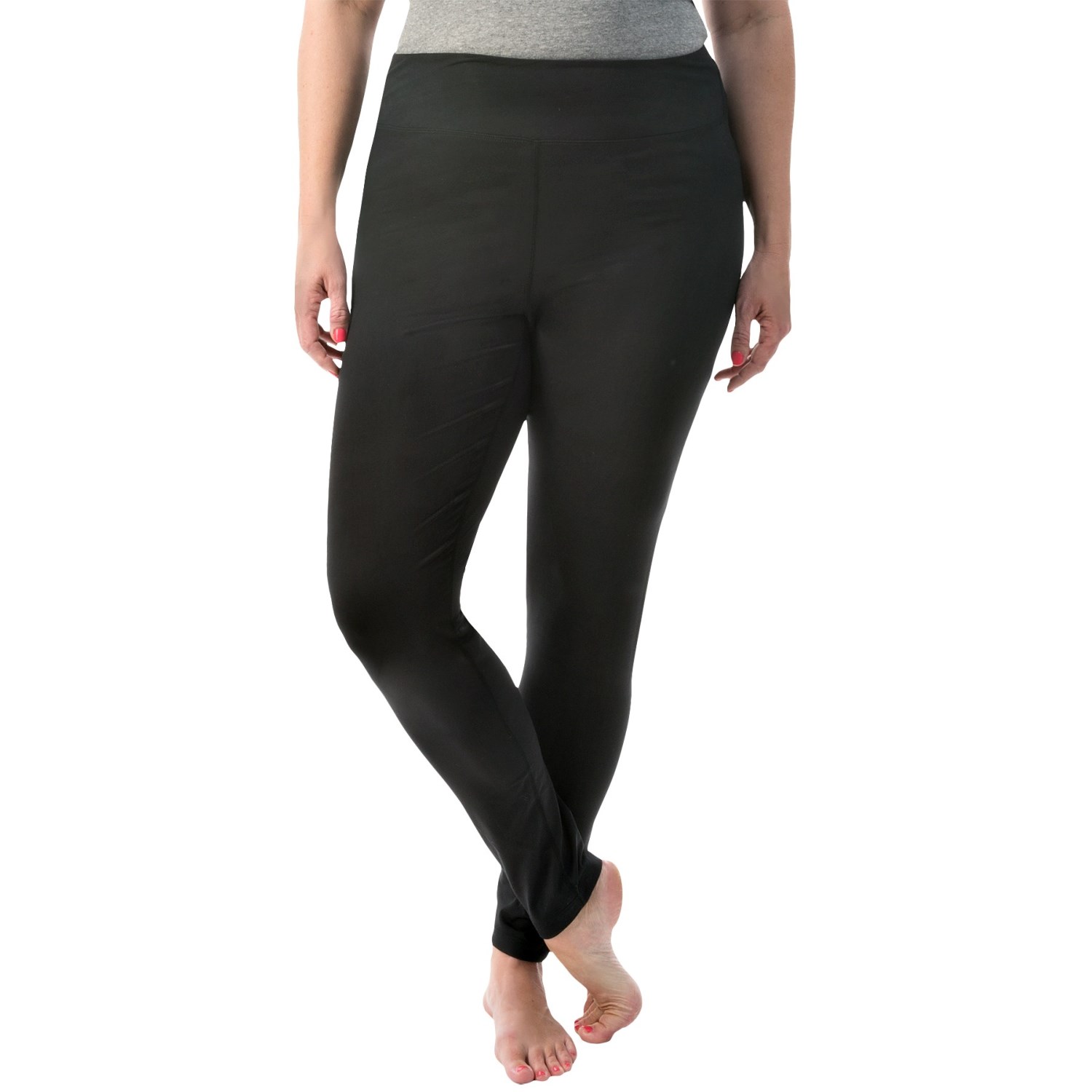 Terramar Body Sensor Thermolator 2 Base Layer Bottoms - UPF 25+ (For Plus Size Women)