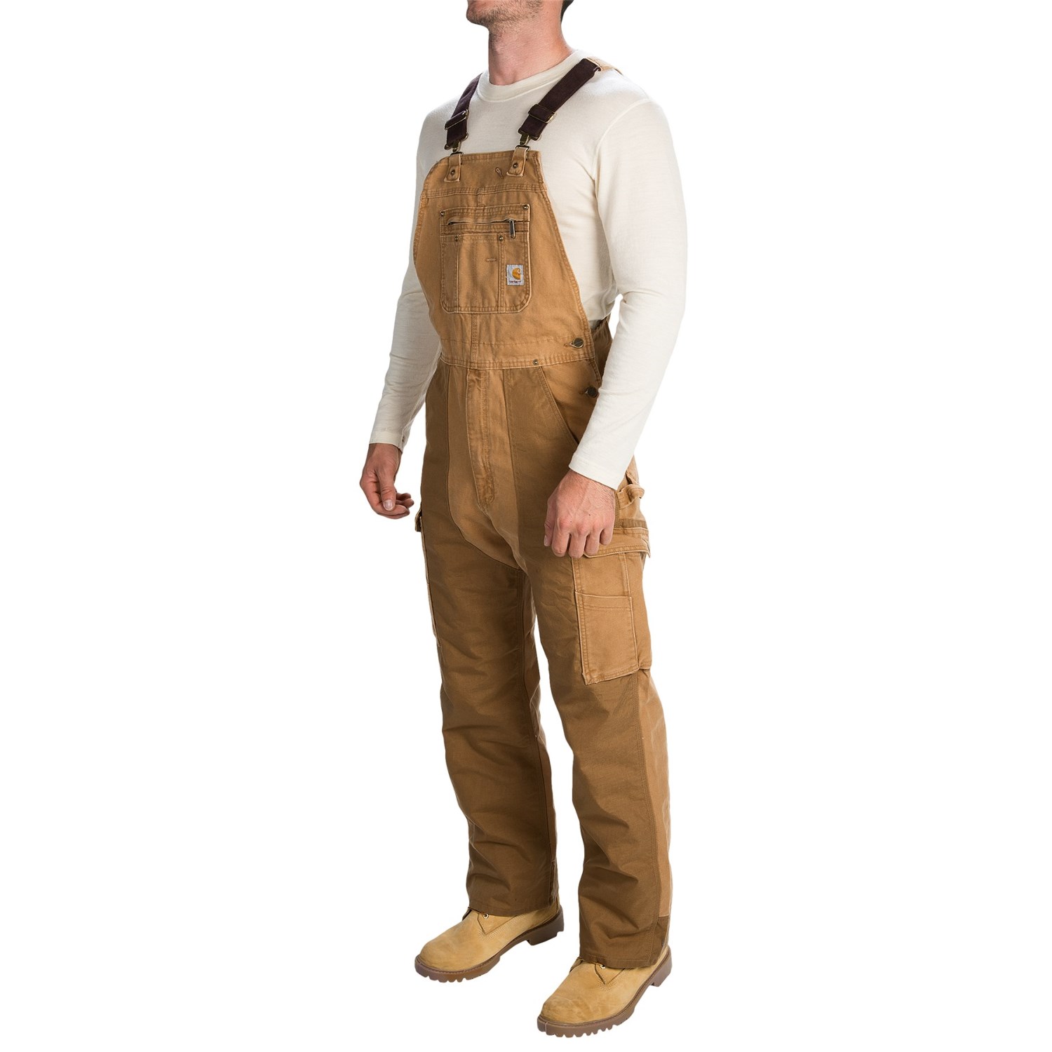 Carhartt Double Barrel Bib Overalls - Factory Seconds (For Men)