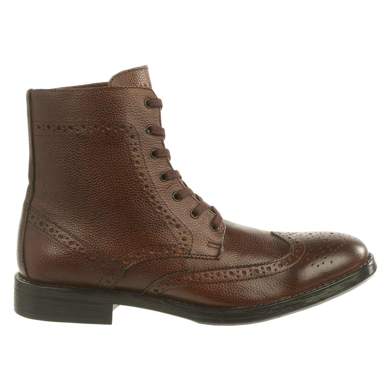 Andrew Marc Baycliff Wingtip Boots - Leather (For Men)