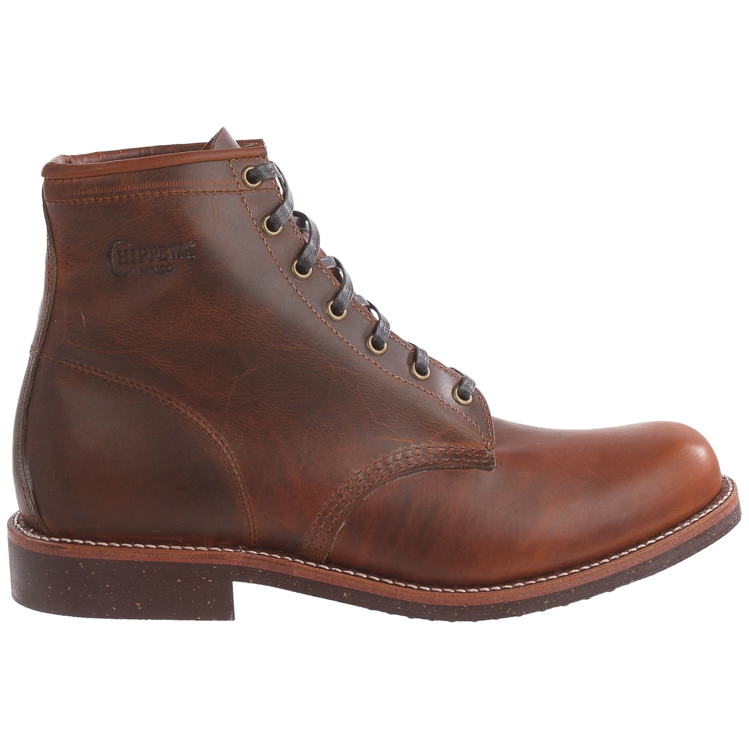 Chippewa Utility Service Lace-Up Boots - Leather, 6” (For Men)