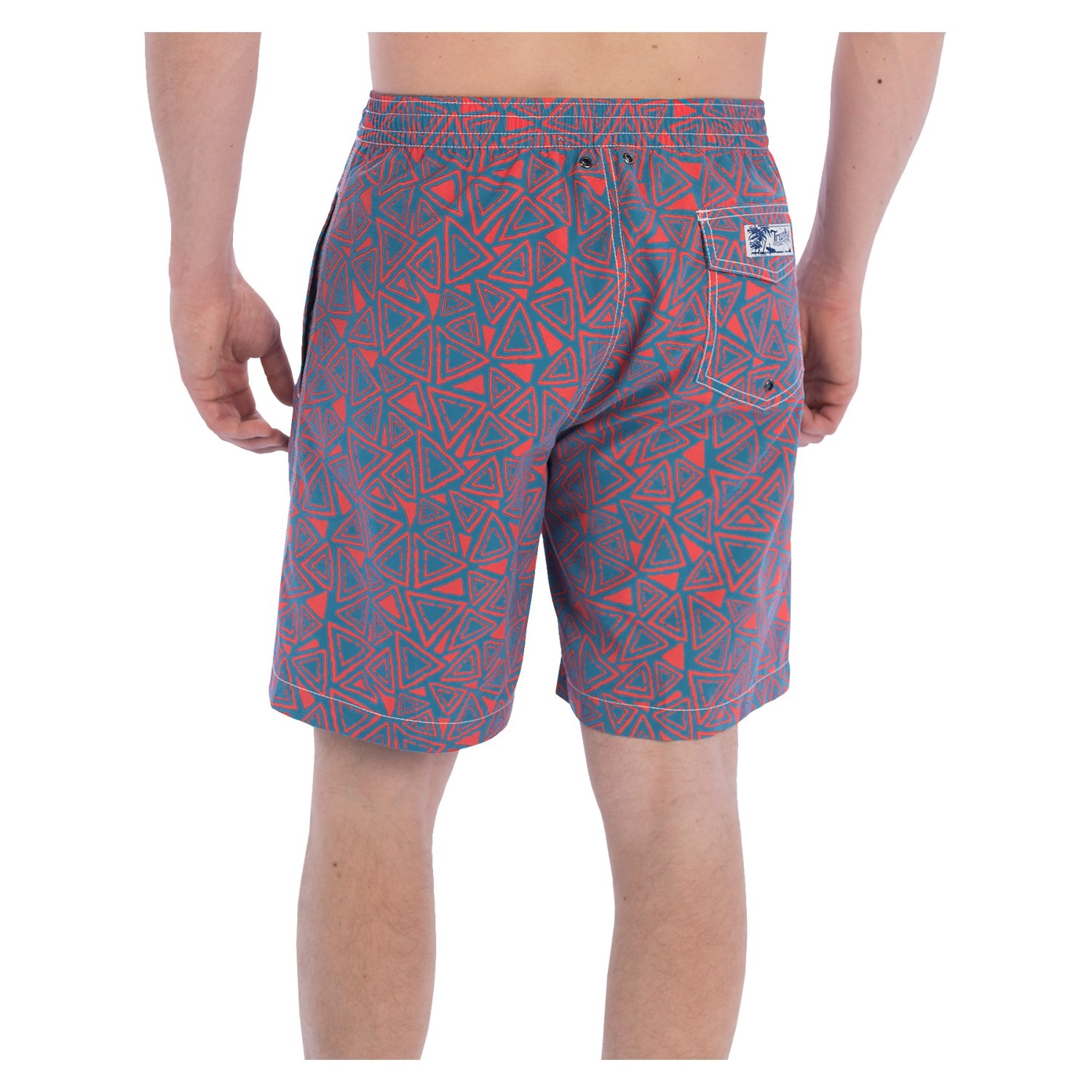 Trunks Surf & Swim Co. Swami Print Swim Trunks - 8” (For Men)