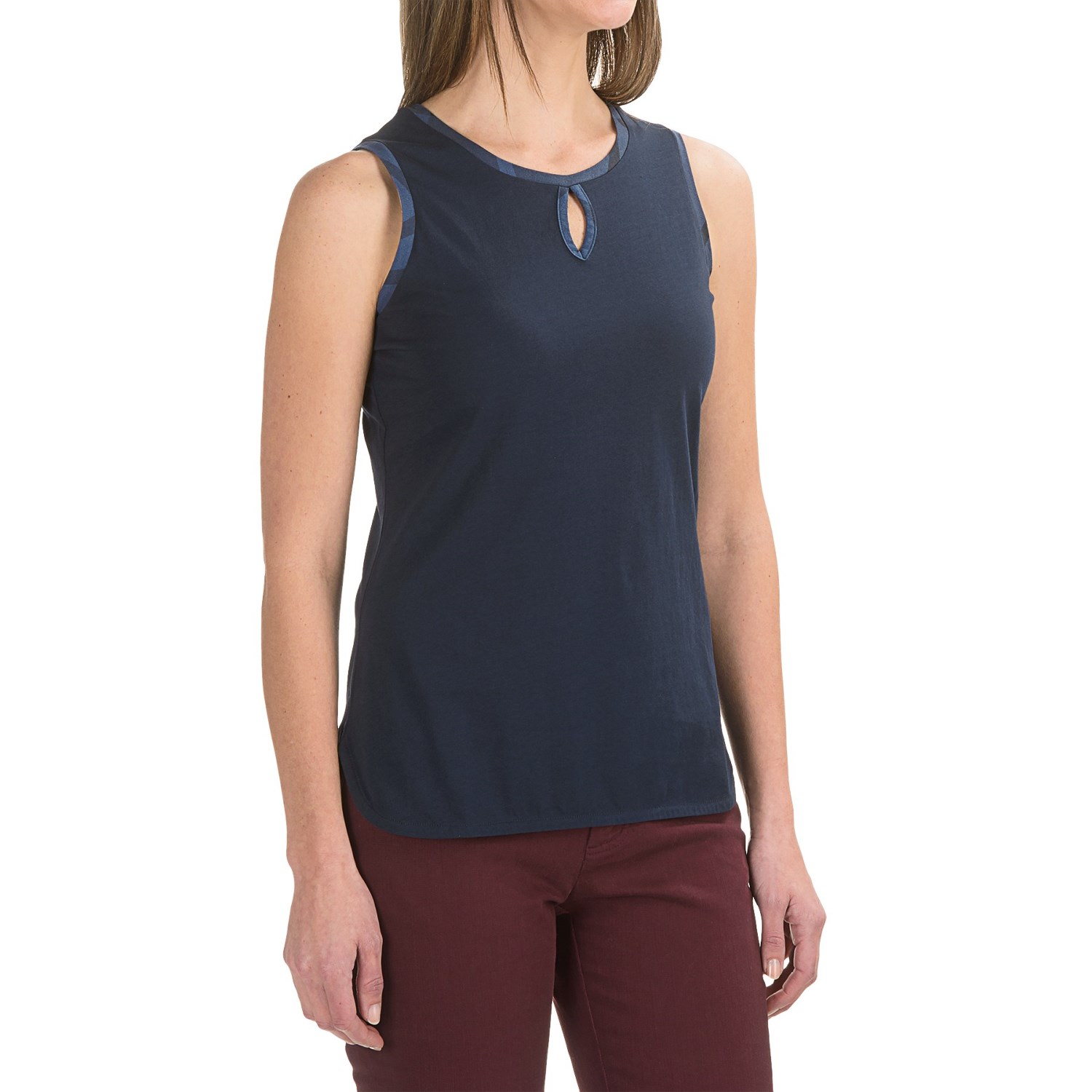 Barbour Alasdiar Keyhole Shirt - Sleeveless (For Women)