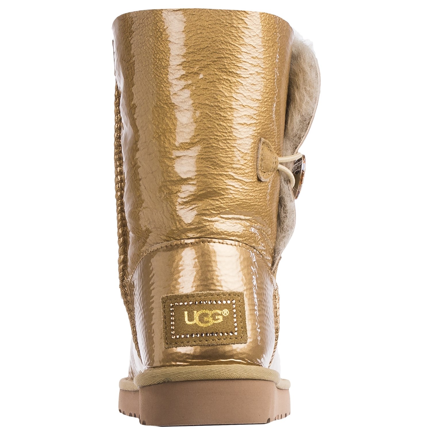 UGG® Australia Bailey Button Mirage Boots - Patent Leather, Sheepskin (For Women)