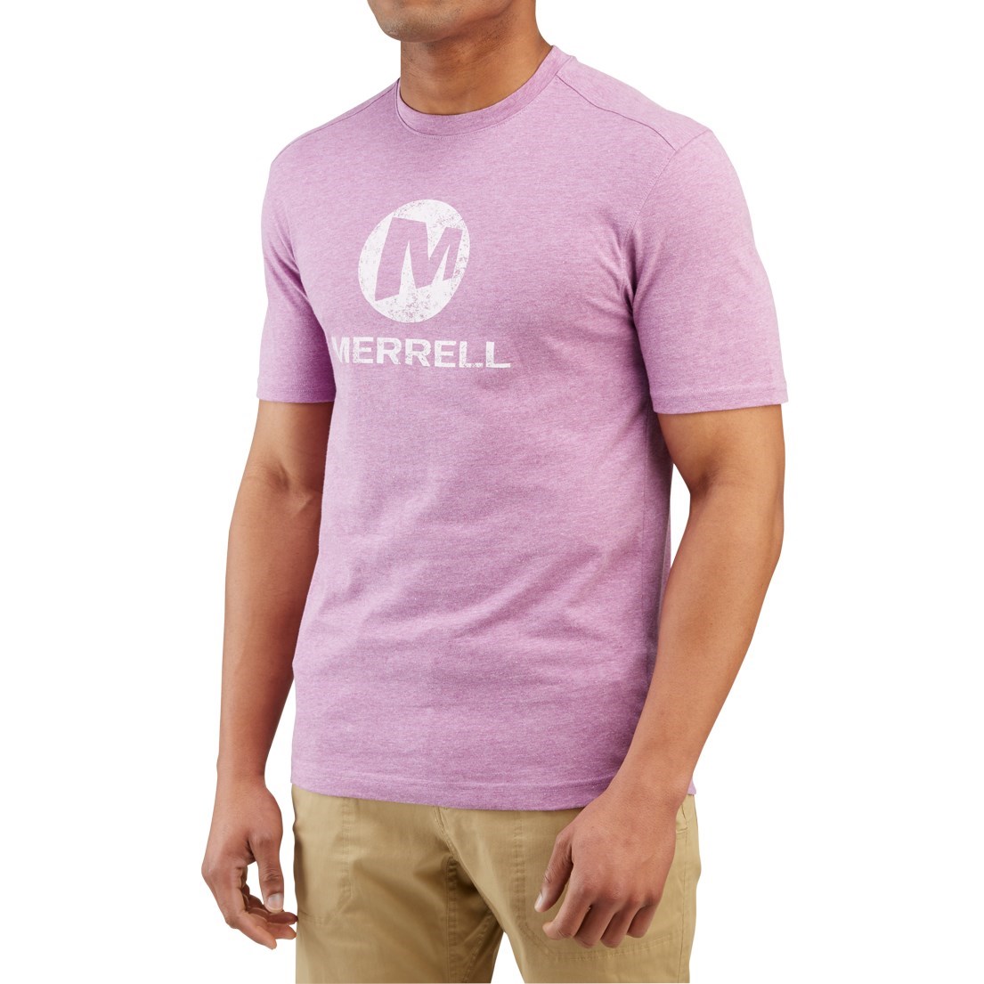 Merrell Vintage Stacked T-Shirt - Short Sleeve (For Men)