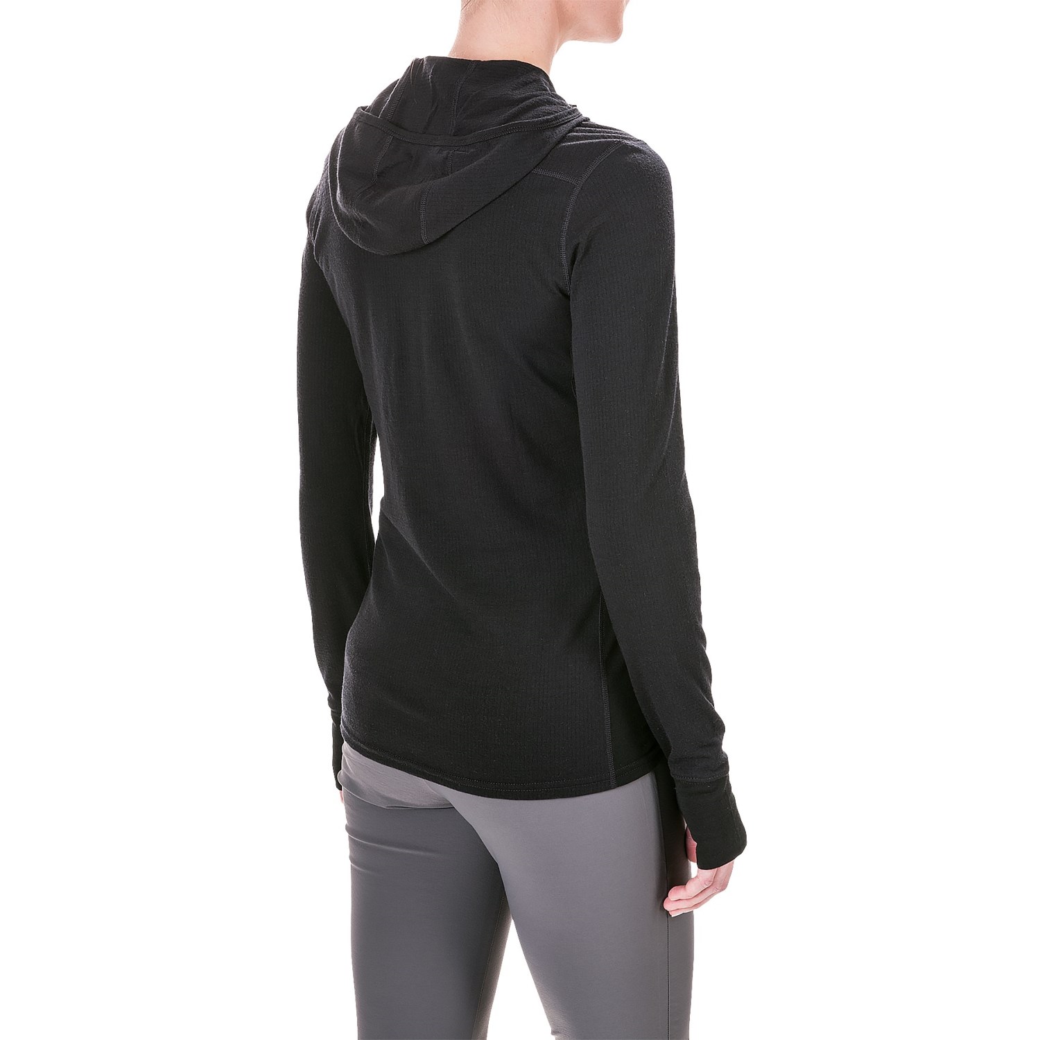 Icebreaker Terra Hoodie - Merino Wool, Zip Neck (For Women)