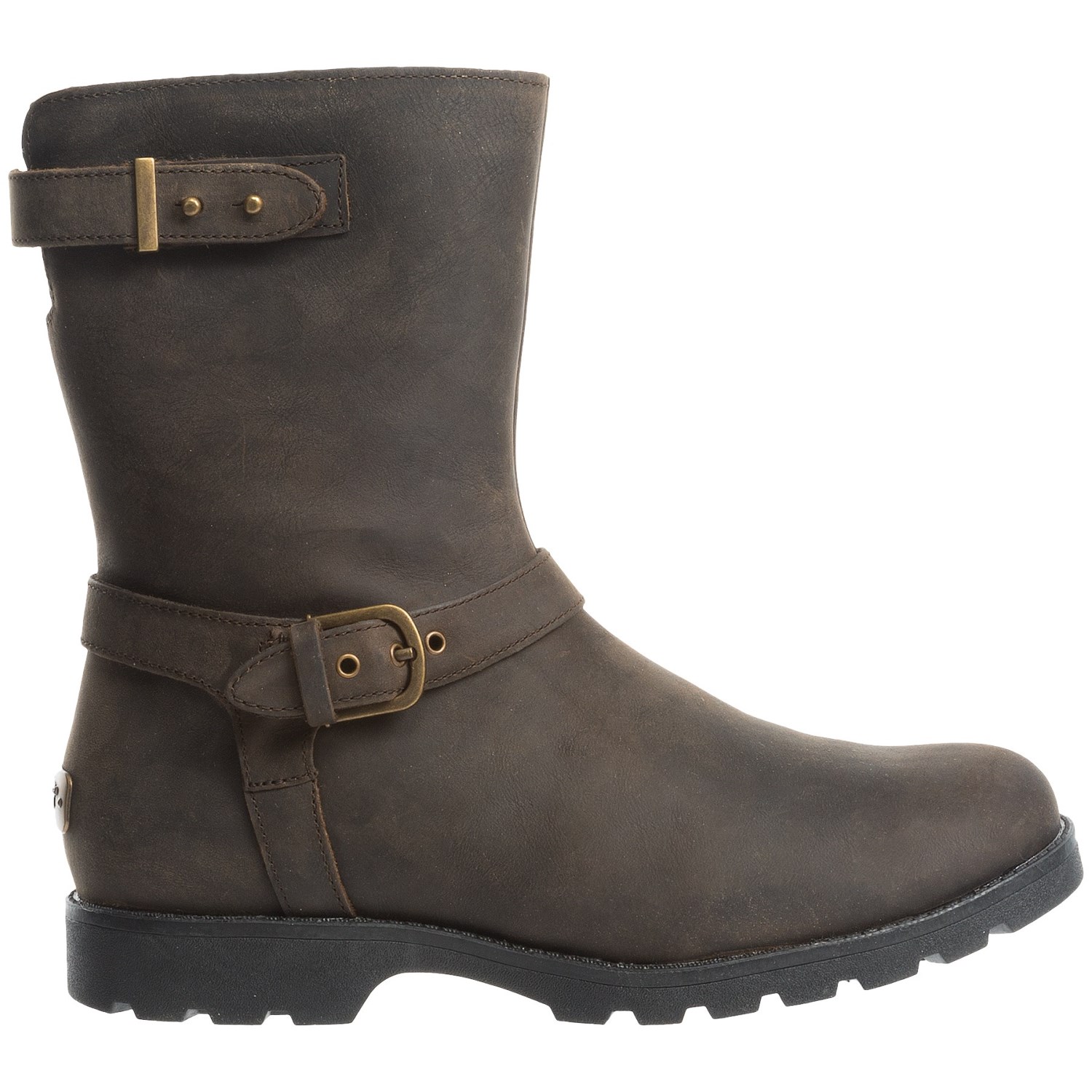 UGG® Australia Grandle Leather Boots - Shearling Lined (For Women)