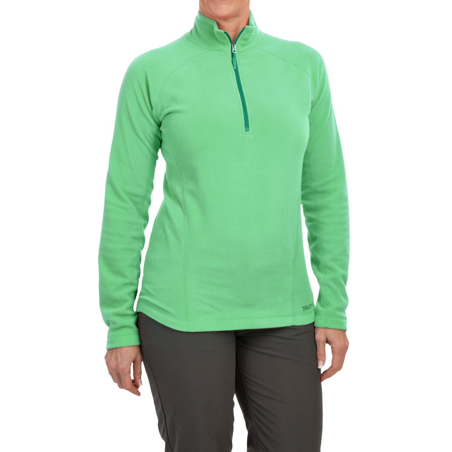 Marmot Rocklin Fleece Shirt - Zip Neck, Long Sleeve (For Women)