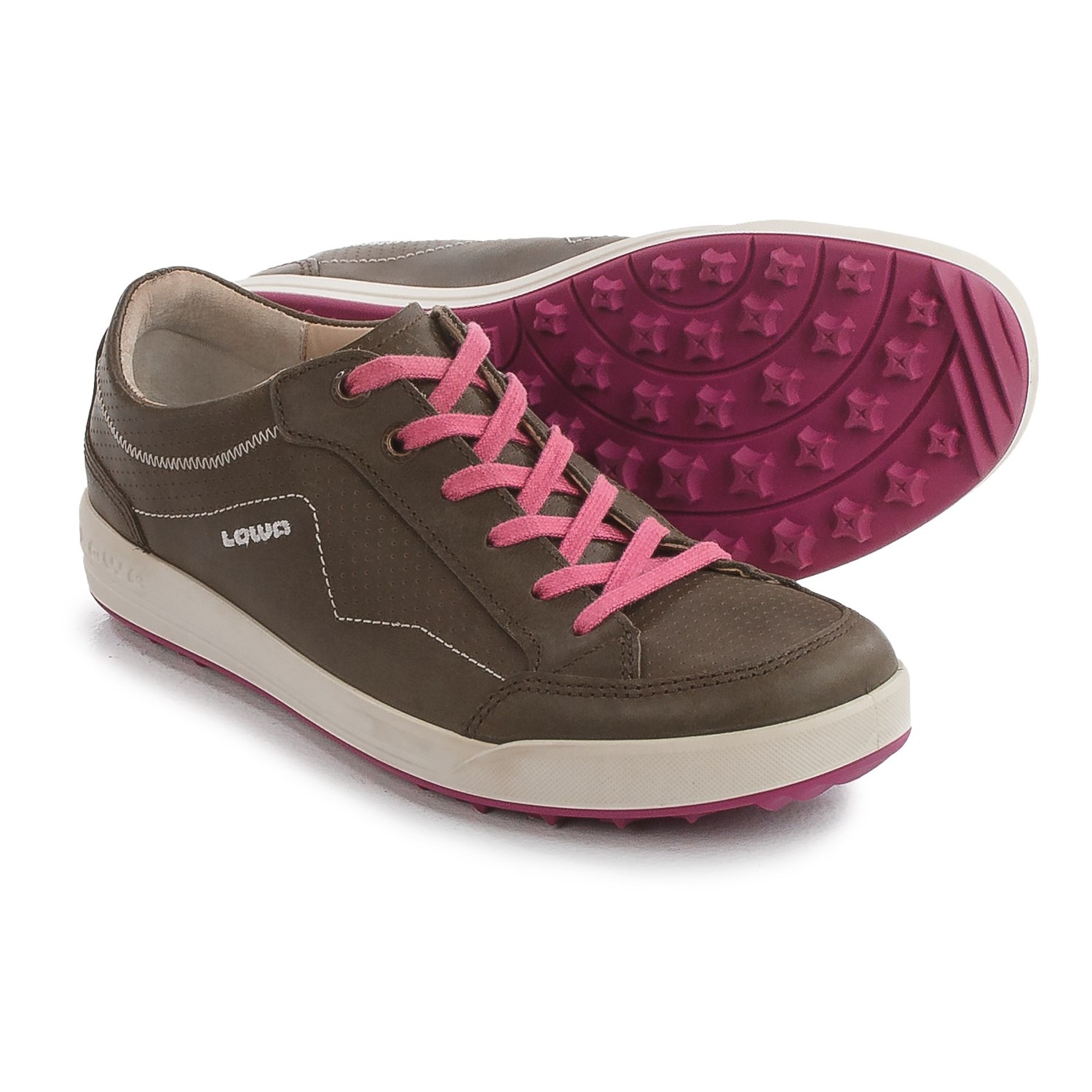 Lowa Merion Sneakers - Waxed Nubuck (For Women)