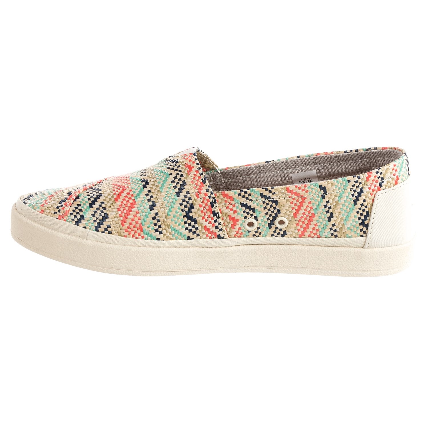 TOMS Avalon Natural Multi-Woven Shoes - Slip-Ons (For Women)