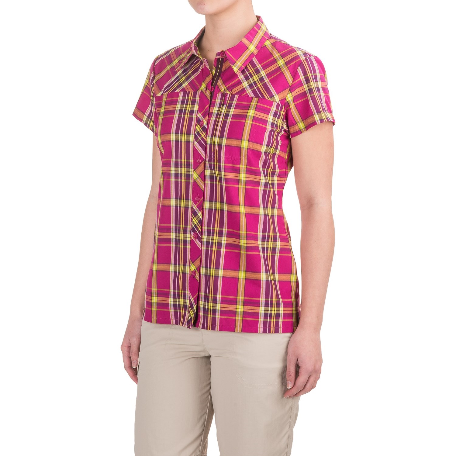 Bergans of Norway Marstein Plaid Shirt - Short Sleeve (For Women)