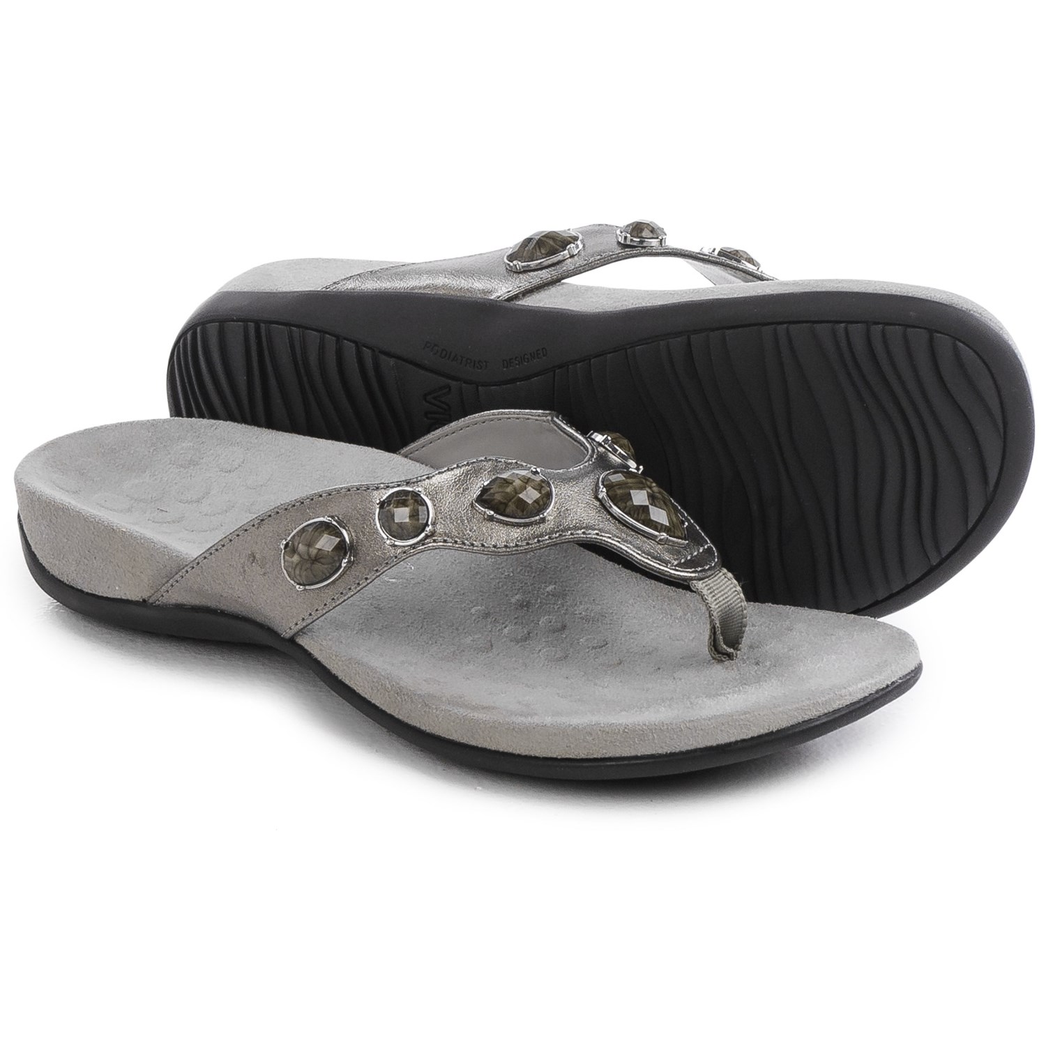 Vionic with Orthaheel Technology Eve II Flip-Flops (For Women)