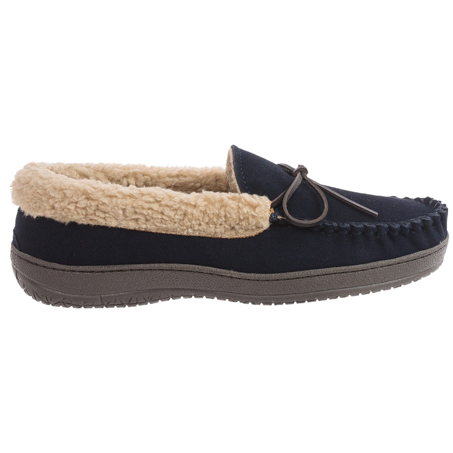 Clarks Suede Moccasins - Fleece Lined (For Men)