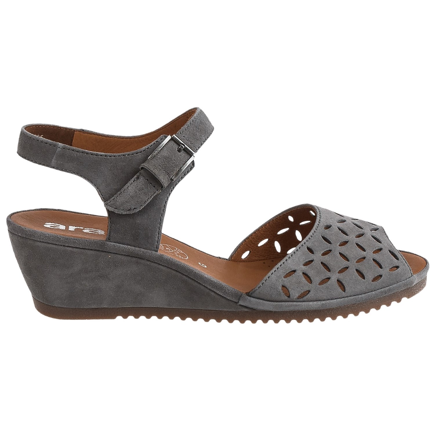 Ara Clair Wedge Sandals - Nubuck (For Women)