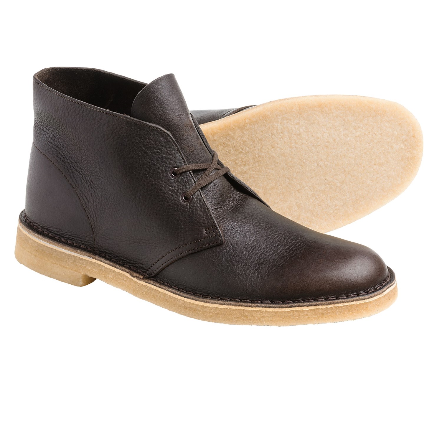 Clarks Desert Boots - Leather (For Men)