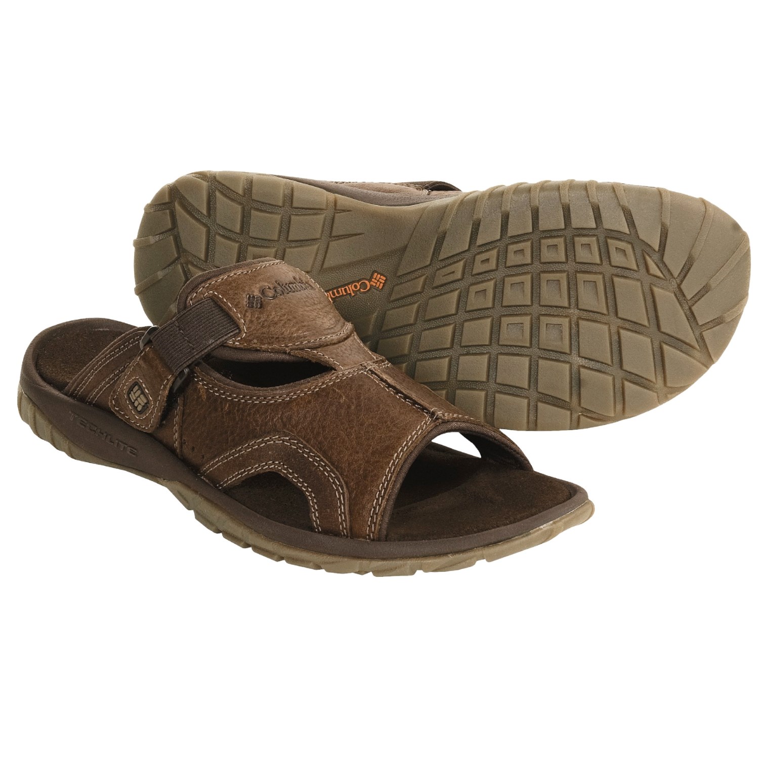 Columbia slate store slide sandals