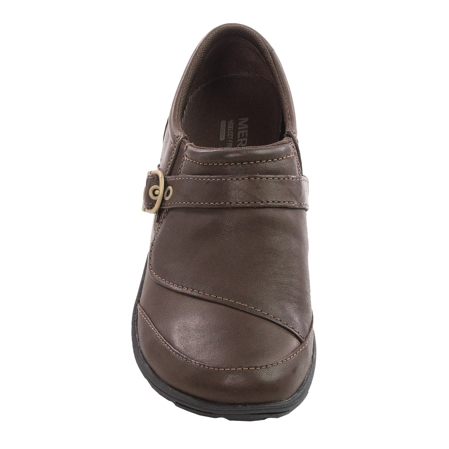 Merrell Dassie Buckle Leather Shoes (For Women)