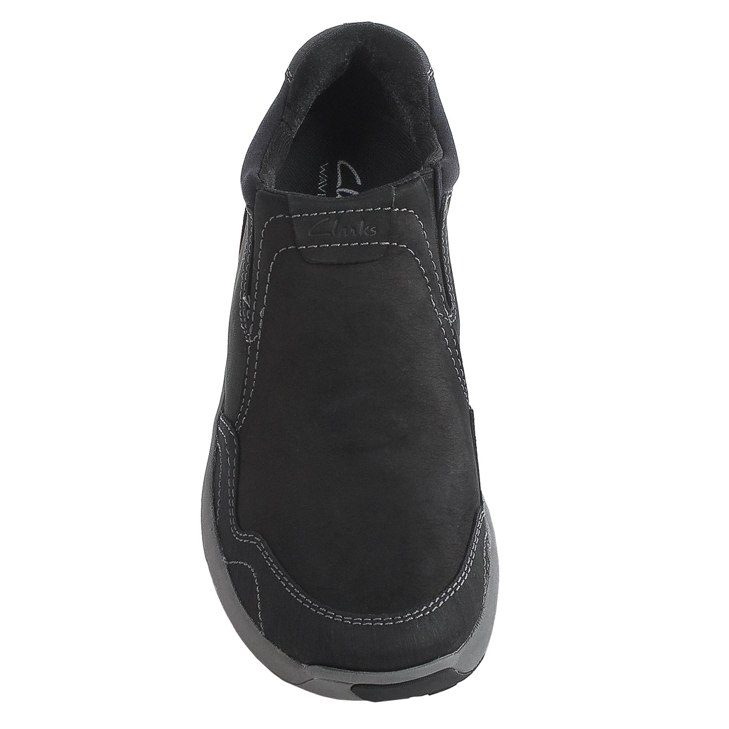 Clarks Wave Voyage Shoes - Nubuck, Slip-Ons (For Men)