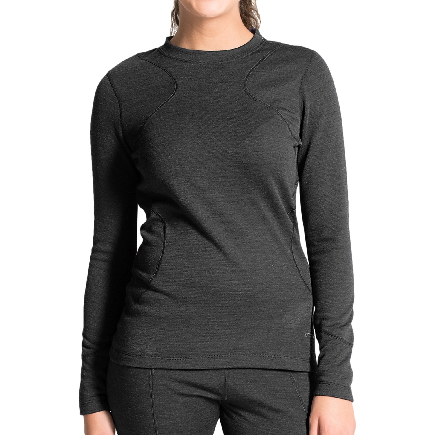 Terramar Thermawool Base Layer Top - UPF 50+, Midweight, Long Sleeve (For Women)