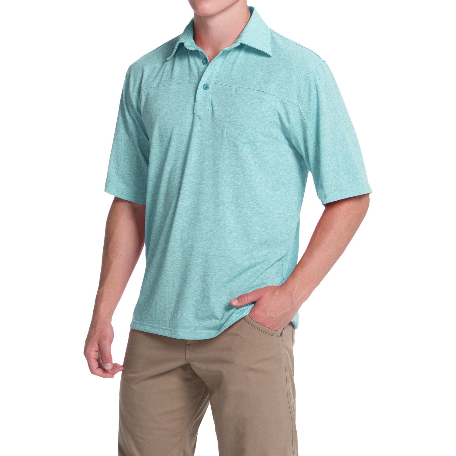 Simms Lowcountry Tech Polo Shirt - UPF 20+, Short Sleeve (For Men)