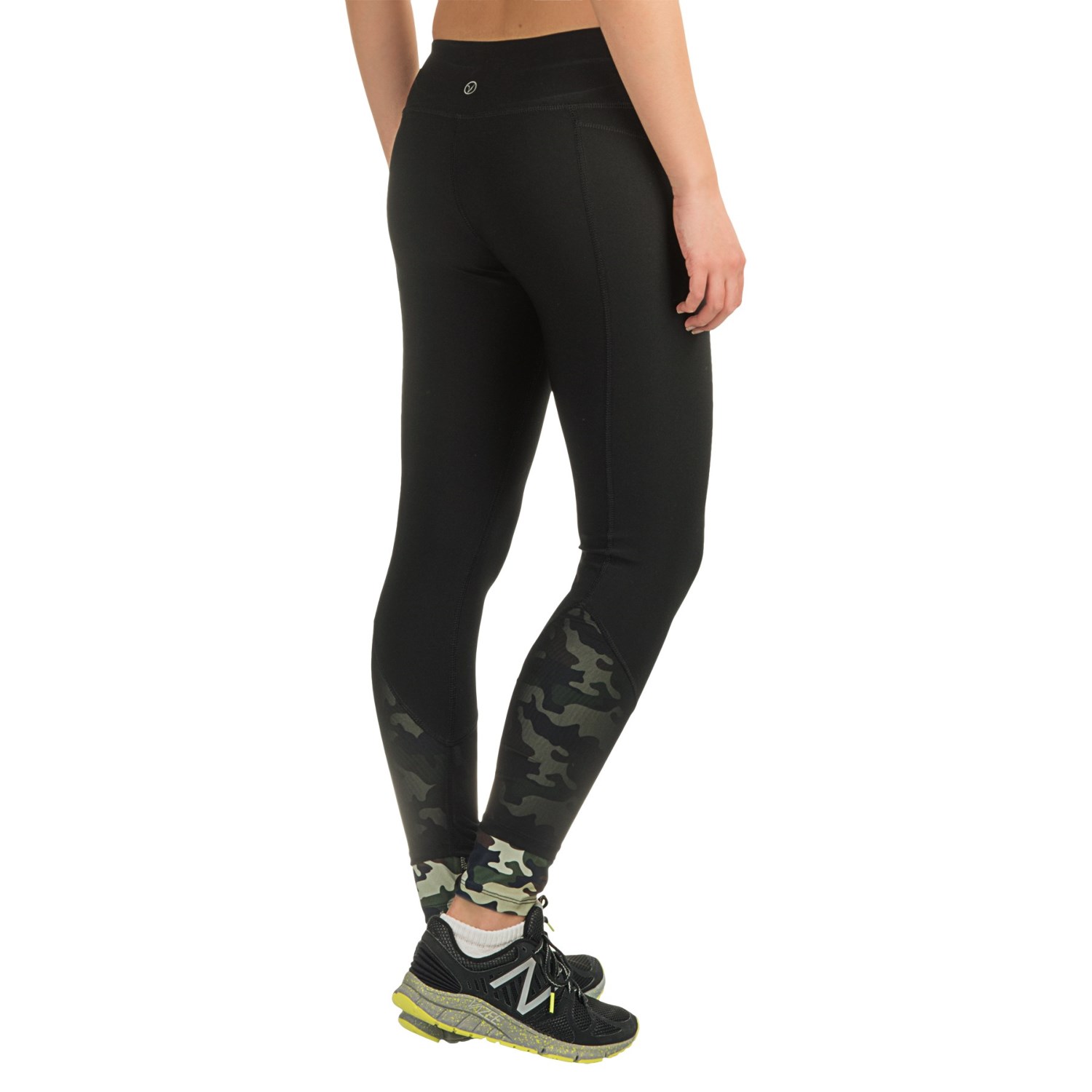 Vogo Two-Layer Capri Leggings (For Women)