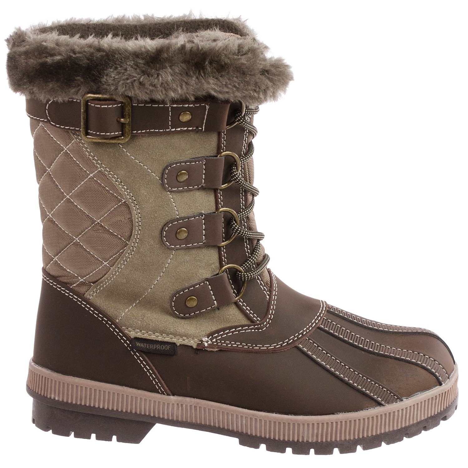 Khombu Rochelle Snow Boots - Waterproof, Insulated (For Women)