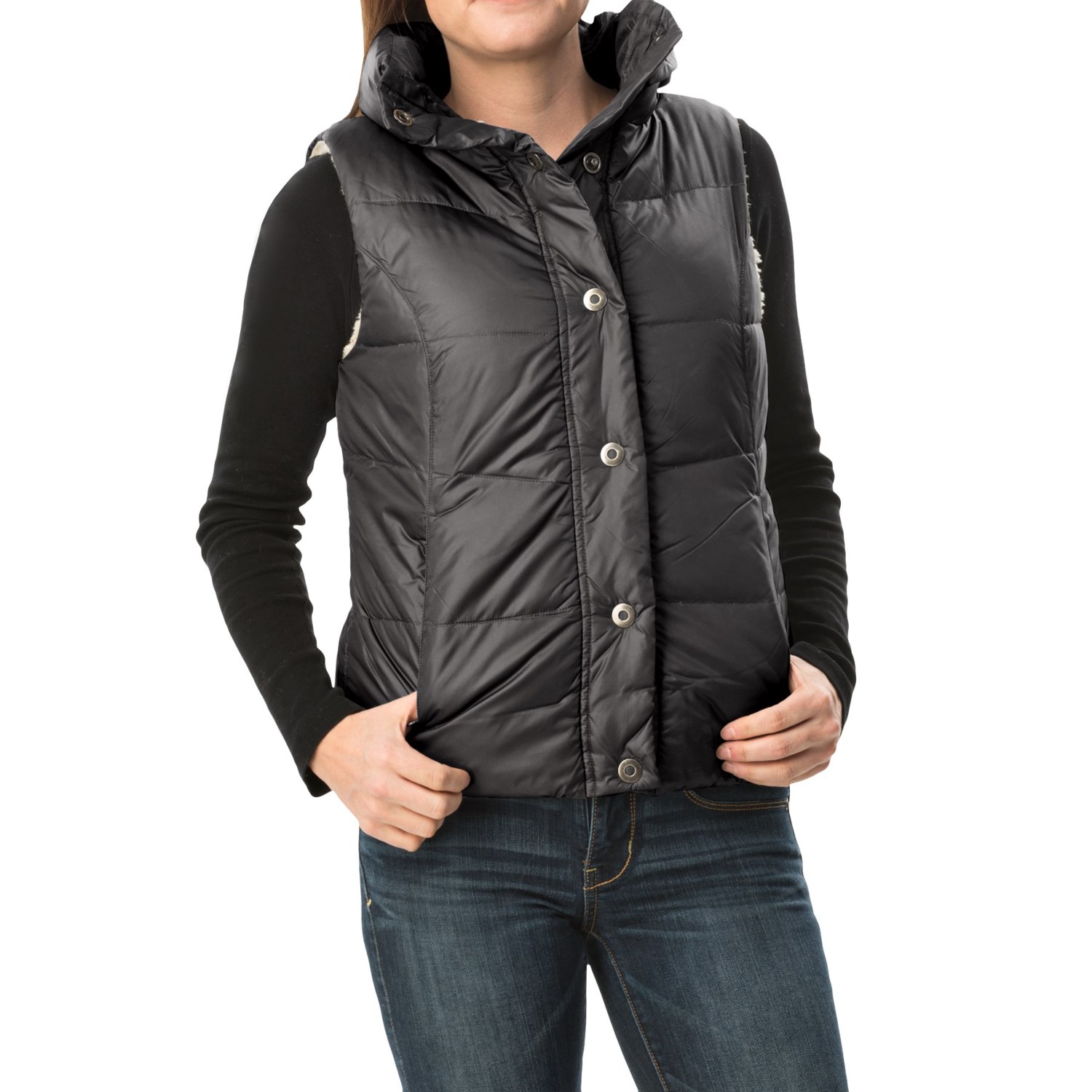 dylan Bowery Vest - Sherpa Lined (For Women)