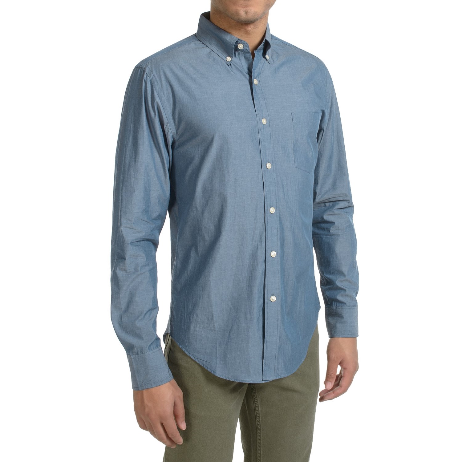 Reed Edward Woven Button Shirt - Slim Fit, Long Sleeve (For Men)