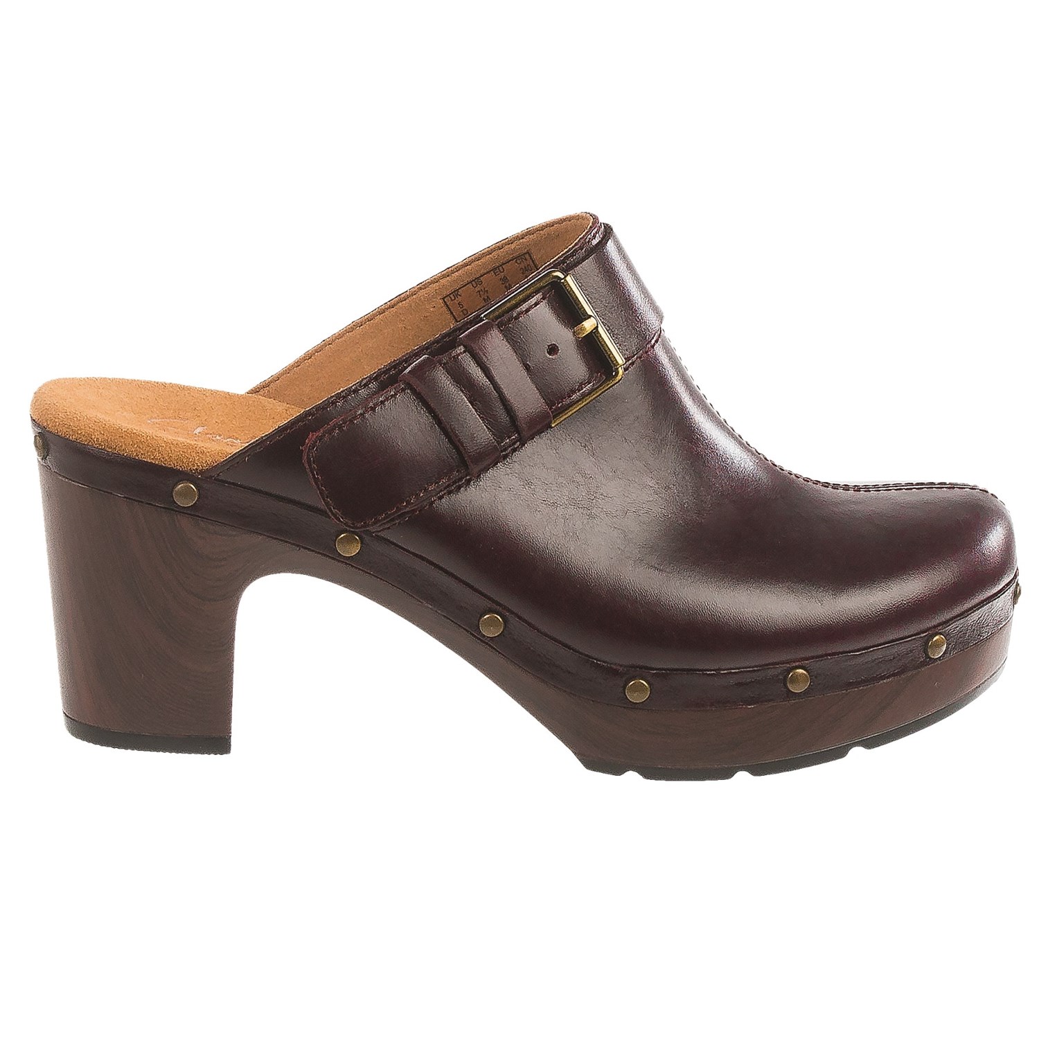 Clarks Ledella York Clogs - Leather (For Women)