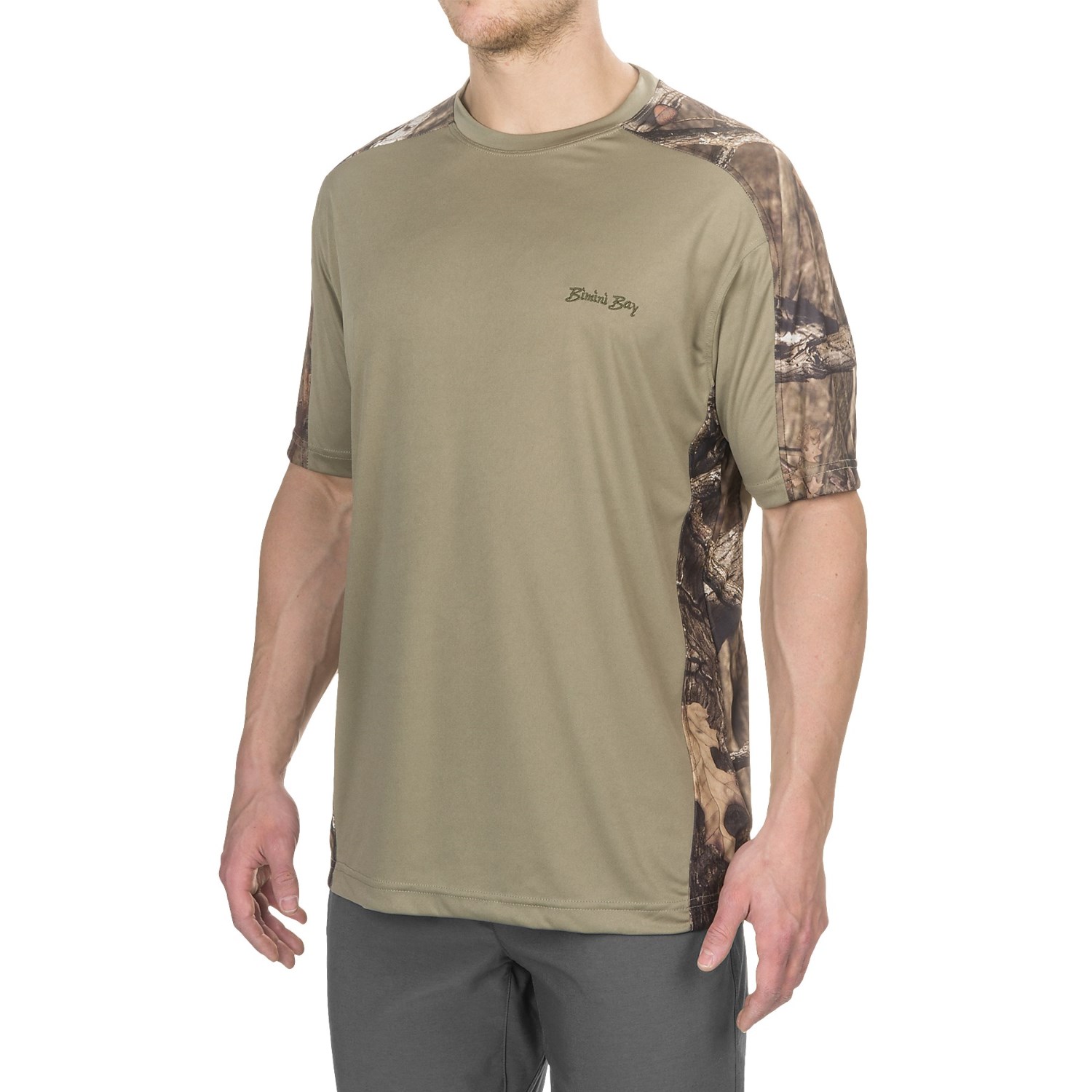 Bimini Bay Pieced Camo T-Shirt - UPF 30, Short Sleeve (For Men)