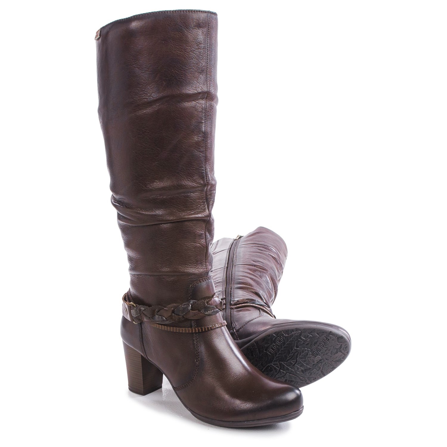 Pikolinos Verona Pleated Leather Boots (For Women)