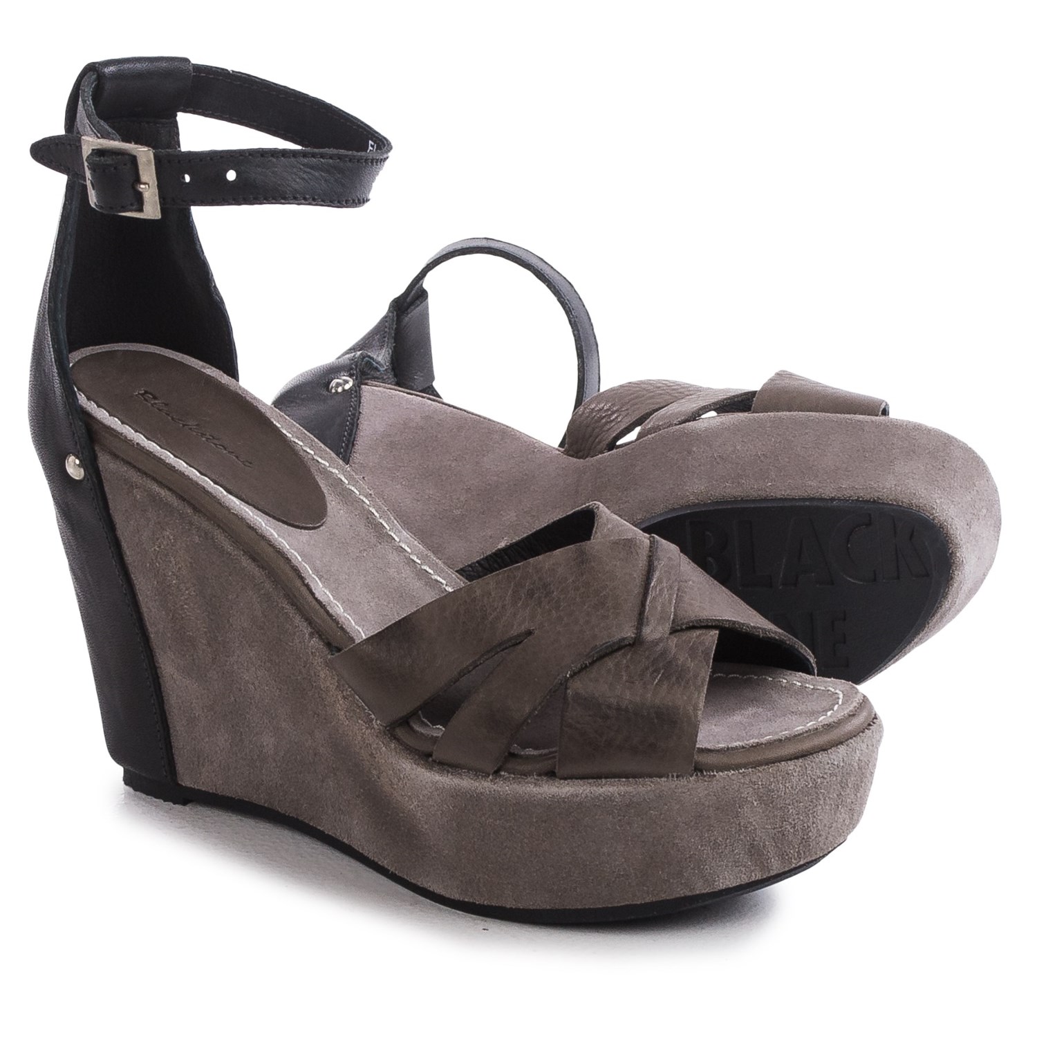 Blackstone FL55 Wedge Sandals - Leather (For Women)