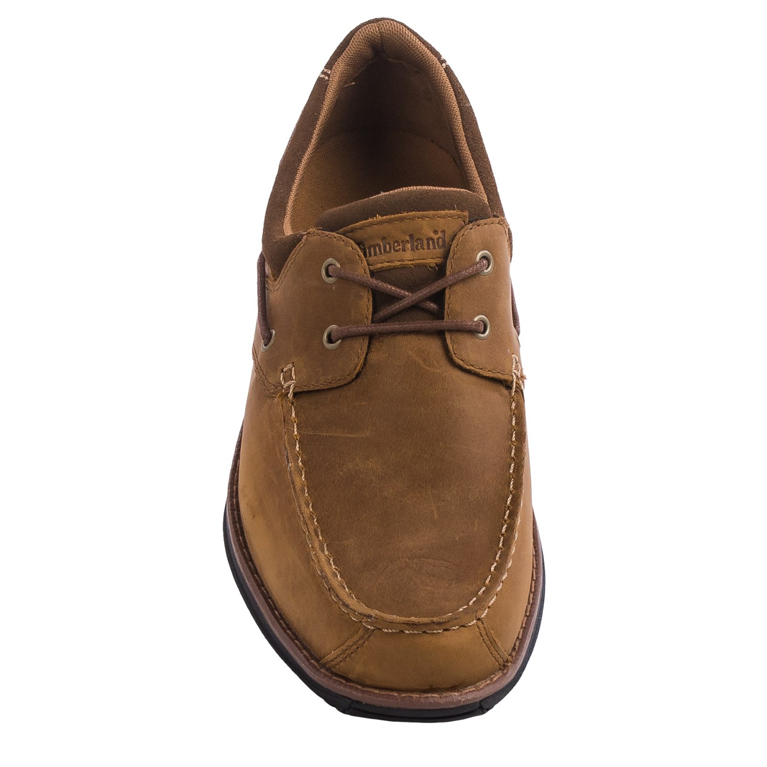 Timberland Barrett Park 2-Eye Boat Shoes - Leather (For Men)