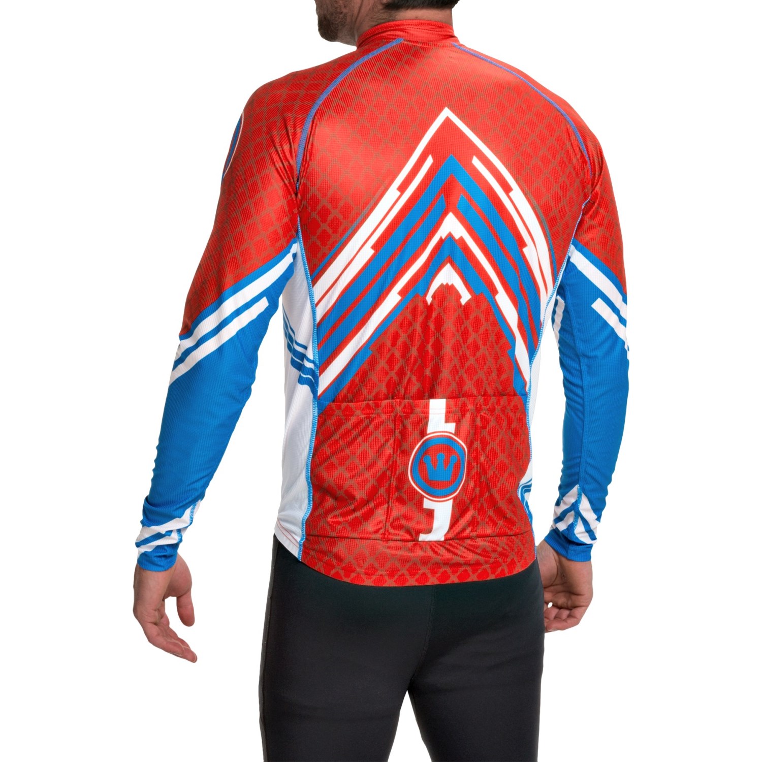 Canari Avalanche Cycling Jersey - UPF 30+, Full Zip, Long Sleeve (For Men)