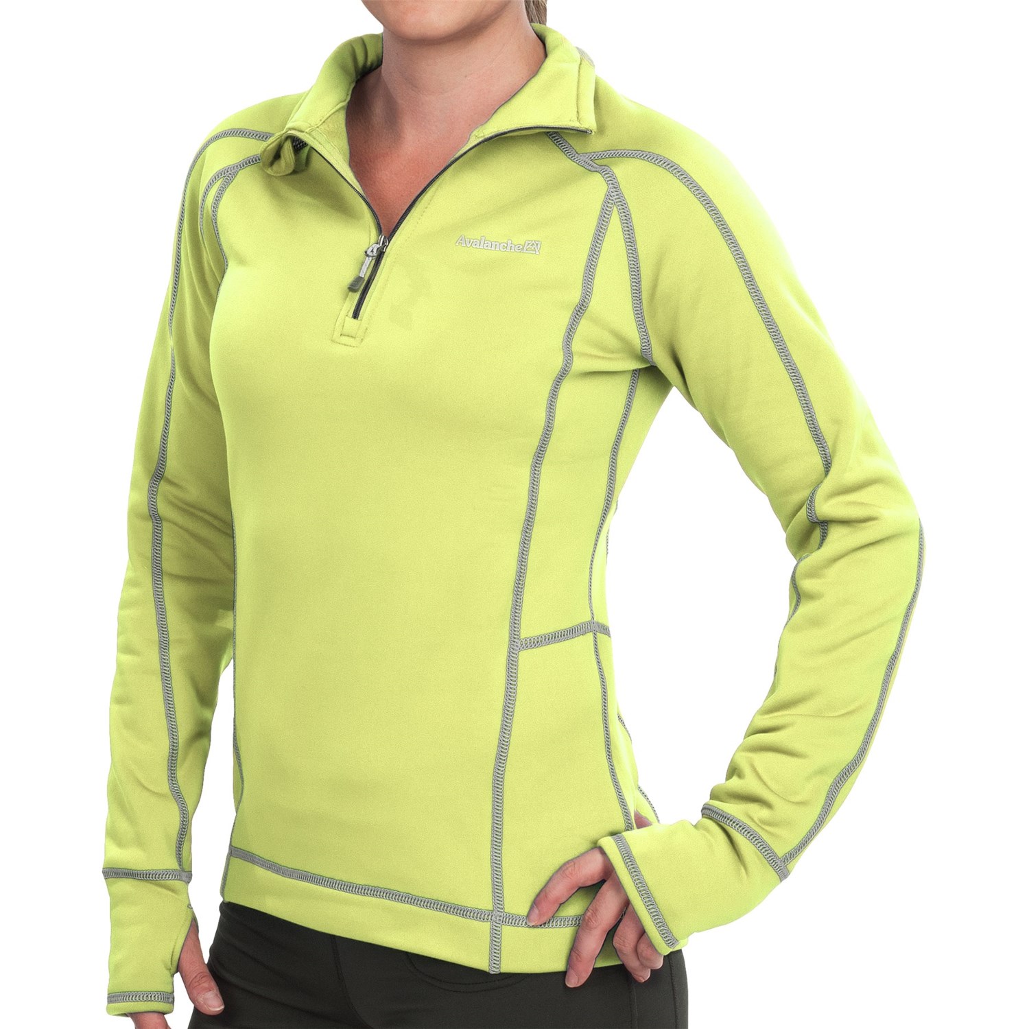 Avalanche Wear Fleece Mogul Shirt - Zip Neck, Long Sleeve (For Women)