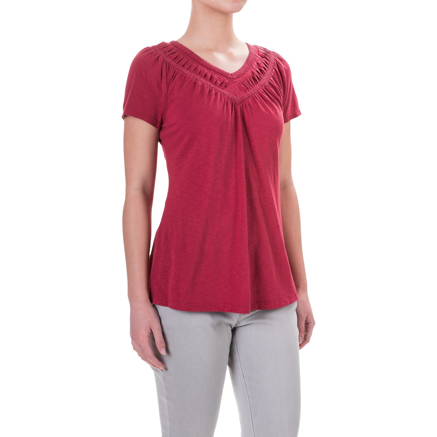 Aventura Clothing Mina Shirt - Organic Cotton-Modal, Short Sleeve (For Women)