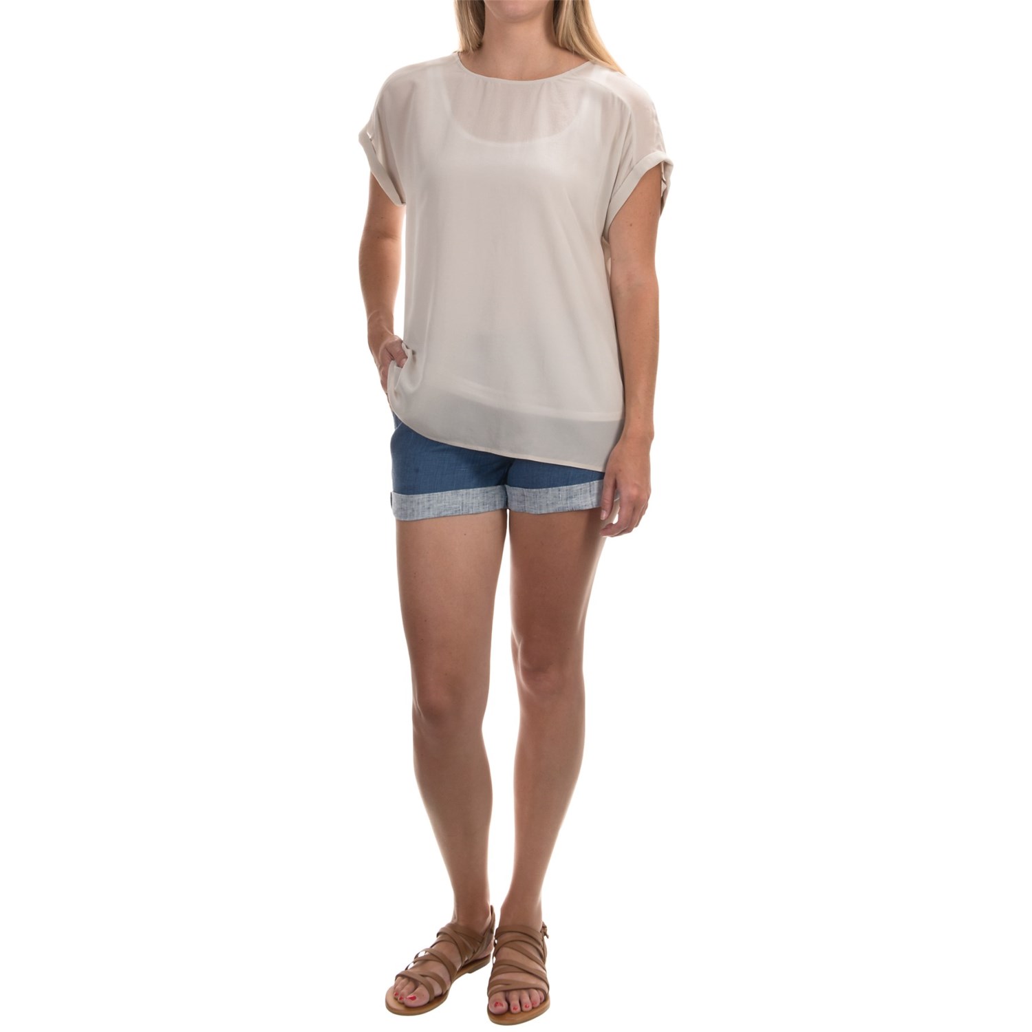 Tommy Bahama Kalena Seamed Shirt - Silk, Short Sleeve (For Women)